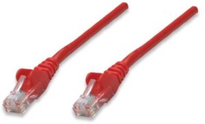 Kabl Intellinet Patch, Cat6 compatible, U/UTP, 3m, crveni 342179