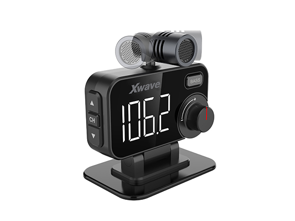 Xwave BT92 FM transmiter za kola,Bluetooth,LCD,Mp3,wma,flac,SD,2xUSB punjenje - Слика 2