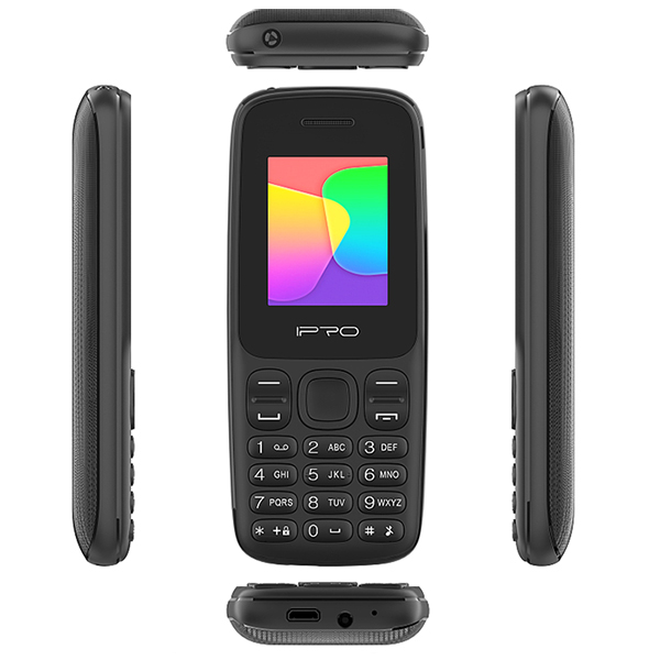 IPRO A1 mini black Feature mobilni telefon 2G/GSM/DualSIM/32MB/Srpski - Слика 2
