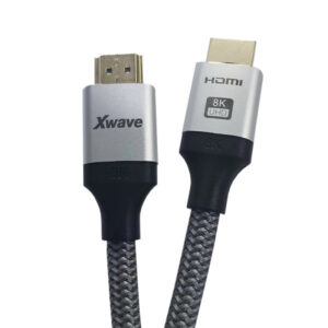 Xwave Kabl HDMI 2.1 8K 1.5m HDR,upleten,30AWG,golden plate,blister