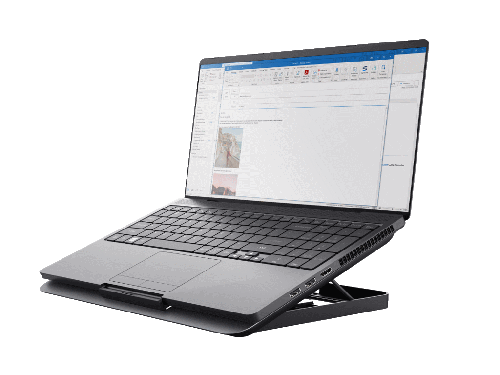 Hladnjak za laptop TRUST Exto 16"/180mm/Aluminijum/siva - Слика 3