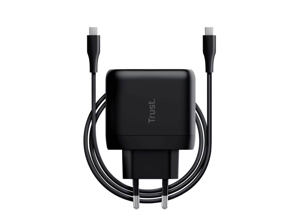 Punjač TRUST Maxo 65W/USB-C/laptop/smartphone/tablet/2m USB-C kabel/crna - Слика 2