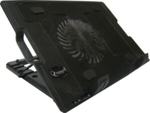 DEEPCOOL N2000IV** Gembird hladnjak za laptop, 15-17 180mm Fan-CONTROL, 2xUSB, 365x265mm, Ergo Stand(599)