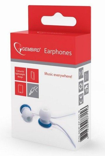 MHP-EP-001-B Gembird MP3 slusalice 3,5mm blue - Слика 2