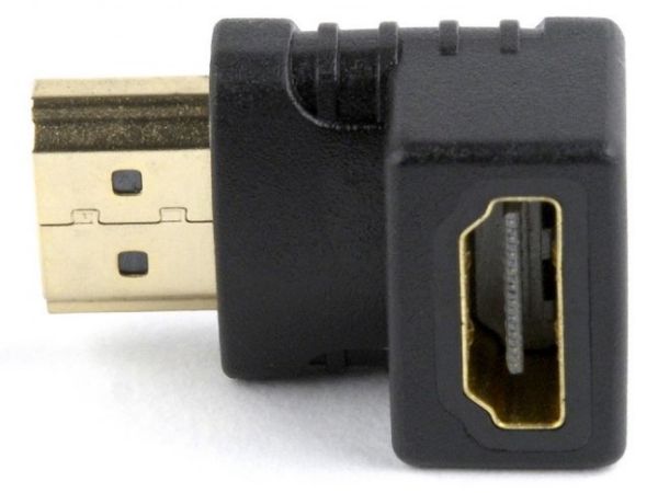 A-HDMI90-FML Gembird HDMI desni ugao adapter, 90° nadole - Слика 3