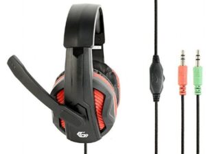 GHS-03 Gembird Stereo gejmerske slusalice sa mikrofonom+volume kontrolom matte black, 2x3.5mm