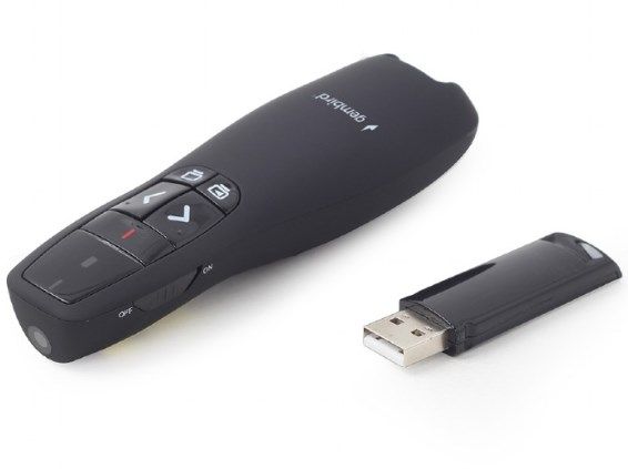 WP-L-02 Gembird Wireless prezenter, laser pointer - Слика 4