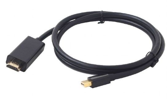CC-mDP-HDMI-6 Gembird Mini DisplayPort to HDMI 4K cable, 1.8m - Слика 2