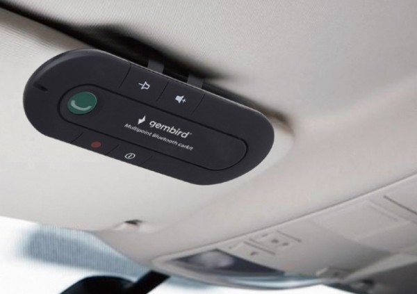 BTCC-03 Gembird Handsfree Zvucnik - Spikerfon za Auto, Multipoint Bluetooth carkit - Слика 4