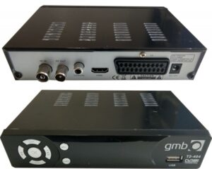 GEMBIRD GMB-T2-404 * DVB-T2 SET TOP BOX USB/HDMI/Scart/RF-out, PVR, Full HD, H264,hdmi-kabl,RF modulator1319