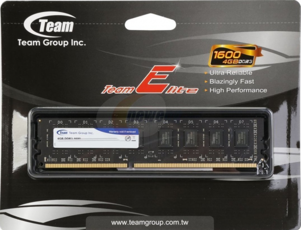 TEAM GROUP DDR3 TEAM ELITE UD-D3 4GB 1600MHz 1,5V 11-11-11-28 TED34G1600C1101 - Слика 3