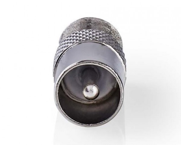 GEMBIRD CON-FC-025 ** F female to IEC male adaptor, Zinc Alloy 25kom pakovanje (16) - Слика 2