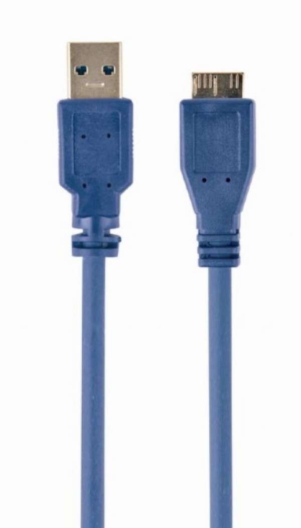 CCP-mUSB3-AMBM-0.5M Gembird USB3.0 AM to Micro BM cable, 0.5m - Слика 2