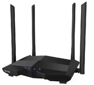 Tenda AC10 V4.0 * AC1200 wireless dual band ruter 2.4+5GHz, 1W/3L, Gbit 1Ghz cpu 128mb, 4x6dBi(2999)