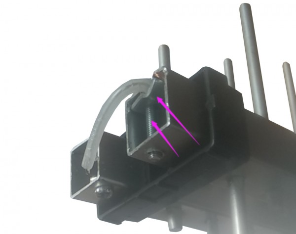 GMB-28EK **Gembird Antena Loga UHF sa F konektorom 28 elemenata, dužina 104cm, dobit 9dB alumini.696 - Слика 3