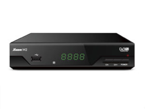Xwave M2 DVB-T2 Set Top Box,LED,scart,HDMI,RF in-out,USB,media player,metalno kućište
