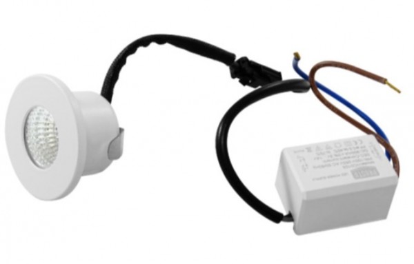 PROSTO LED Ugradna lampa 3W 6000K dnevno svetlo 22x40mm LUG-303-5/W - Слика 3