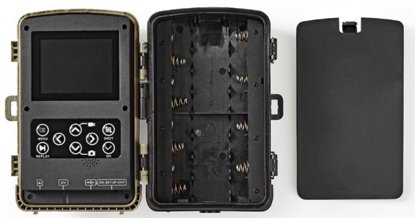 NEDIS WCAM150GN Kamera na baterije za spoljnu upotrebu, 16MPix (5Mpix CMOS) 20m, LCD, Night vision - Слика 3