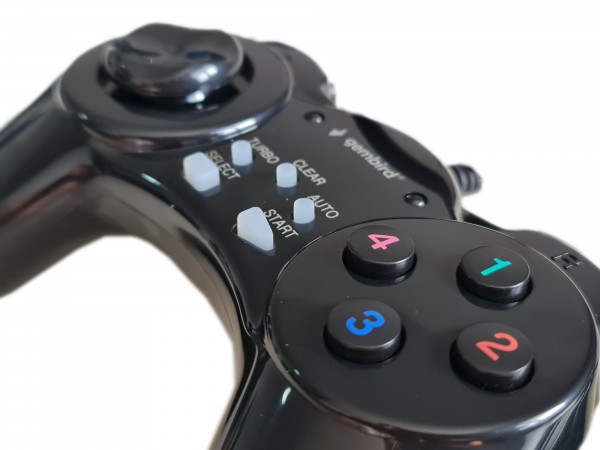 JPD-DIGITALPAD Gembird USB 2.0 digital gamepad black FO (Alt;JPD-UB-01) - Слика 2