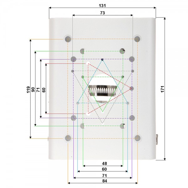 Dahua nosac PFA150 stubni nosac za PTZ kamere - Слика 2