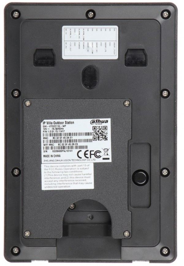 Dahua Interfon Wi-Fi IP Video Doorbell DHI-VTO2211G-WP - Слика 4