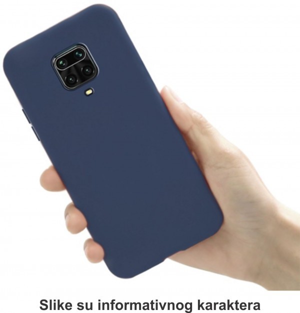 MCTK4-SAMSUNG A12 * Futrola UTC Ultra Tanki Color silicone Dark Blue (99) - Слика 2