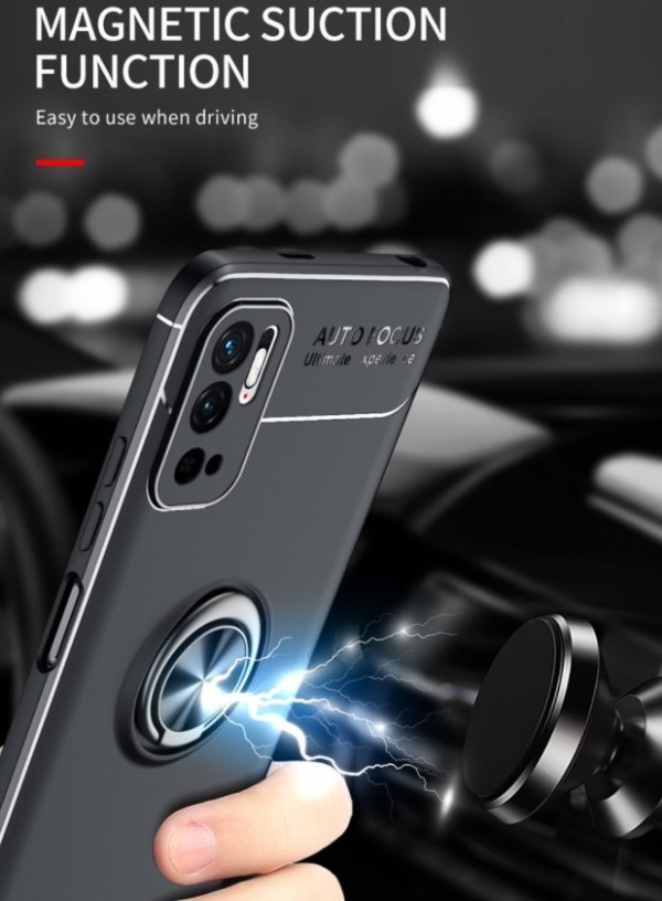 MCTK71-IPHONE 7 Plus/8 Plus * Futrola Elegant Magnetic Ring Black (179) - Слика 3