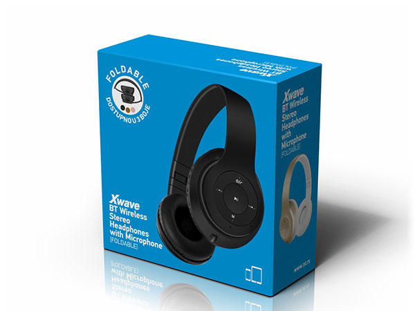 Xwave MX350 gold Bluetooth slušalice stereo sa mikrofonom v4.2/FM/microSD - Слика 4