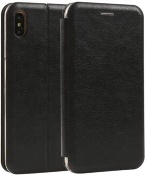 MCLF11-IPHONE 13 Pro Max * Futrola Leather FLIP Black (249)