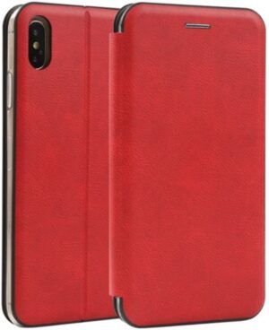 MCLF11-SAMSUNG S21 * Futrola Leather FLIP Red (149)
