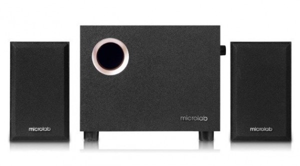 Microlab M105 Aktivni drveni zvucnici 2.1 10W RMS (5W+2x2,5W) 3,5mm - Слика 2