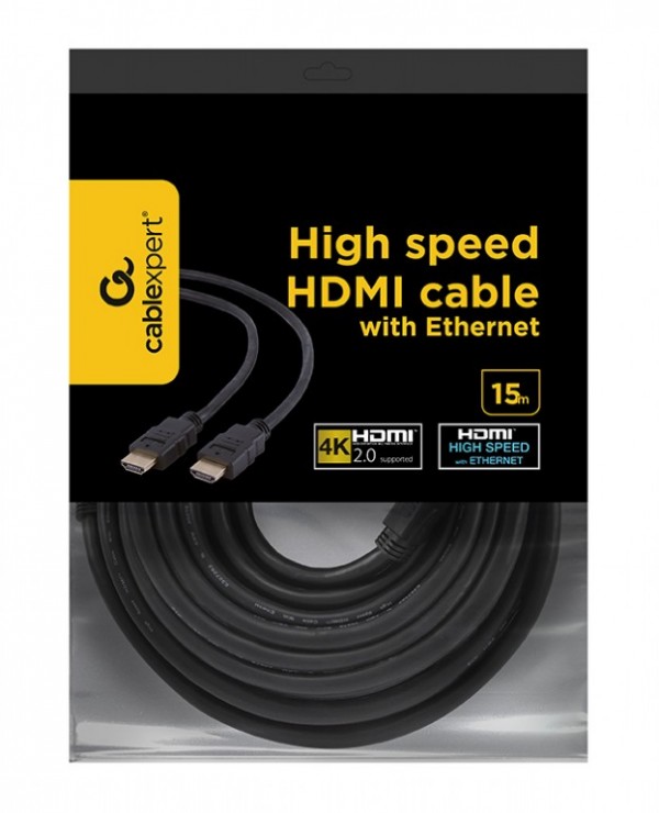 CC-HDMI4-15M Gembird HDMI kabl v.2.0 ethernet support 3D/4K TV 15m - Слика 5