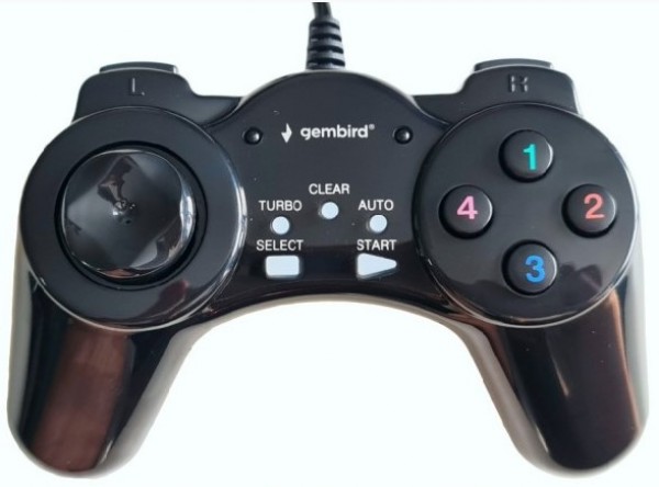 JPD-DIGITALPAD Gembird USB 2.0 digital gamepad black FO (Alt;JPD-UB-01) - Слика 4