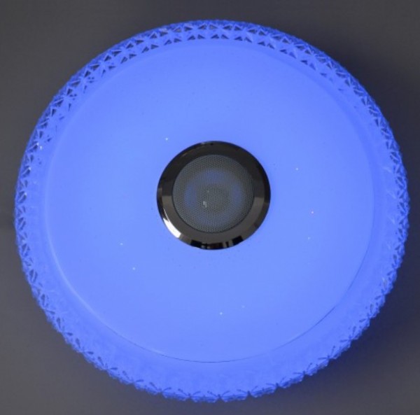 MIT.EL LED SMD plafonjera M205440-BT/WRGB 2x18W 350mm sa zvucnikom 5W,bluetooth, Android/iOS APP iLink - Слика 2