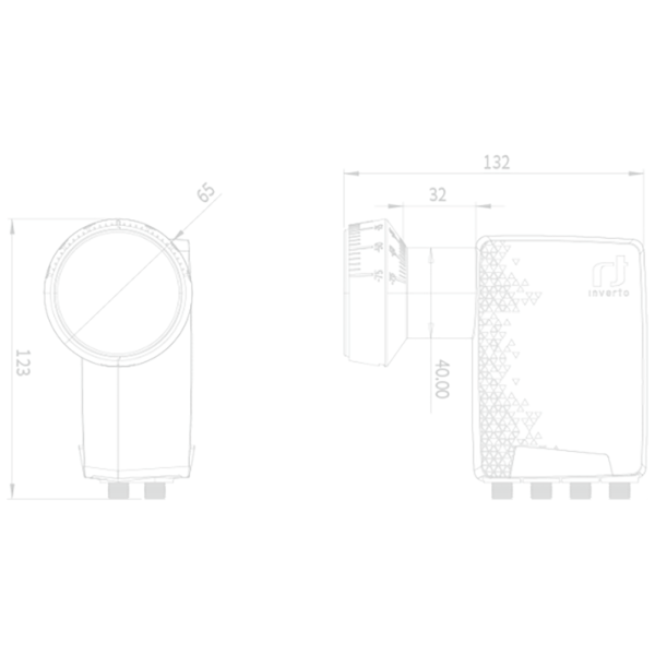 LNB LNB Octo, sum 0.7 dB, vodonepropusan, dugi vrat - Слика 2