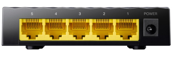 Cudy GS105D 5-Port Gbit Desktop Switch, 5x RJ45 10/100/1000 (Alt. GS105, SG105, PFS3005-GT-L) - Слика 3