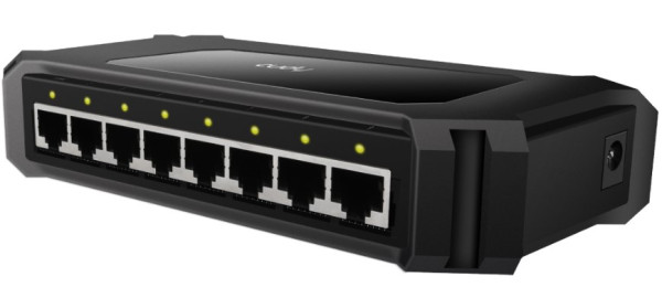 Cudy GS108D 8-Port Gbit desktop Switch, 8x RJ45 10/100/1000 (Alt.PFS3008-8GT-L) - Слика 3