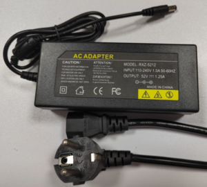 POE-INJ-5225 Gembird 52V/2.5A 130W POE injector od 5~52V, 8C, konektor 5.5x2.1mm