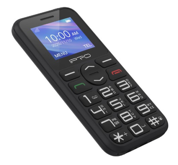 IPRO SENIOR F183 32MB, Mobilni telefon DualSIM, 3,5mm, Lampa, MP3, MP4, Kamera, Crni - Слика 3