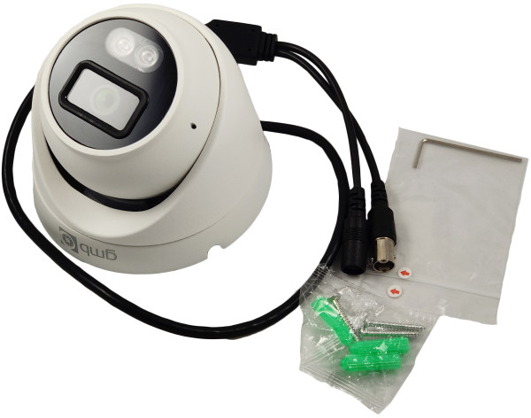 GEMBIRD CAM-AHD2MP-DHM20 GMB DOME kamera 2 mpix AUDIO B/W 20M 2.8 mm 4 In 1, AHD/TVI/CVI/CVBS fo - Слика 2