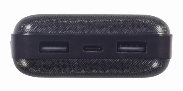 PB20-02 Gembird Power bank 20000mAh 2xUSB, LED - Слика 3