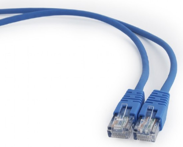 PP12-0.5M/B Gembird Mrezni kabl, CAT5e UTP Patch cord 0.5m blue - Слика 2