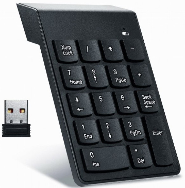 KPD-W-02 Gembird bezicna numericka tastatura - Слика 3