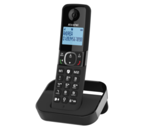 Fiksni bezicni telefon ALCATEL F860,100kontakta, SMART CALL BLOCK / SRPSKI