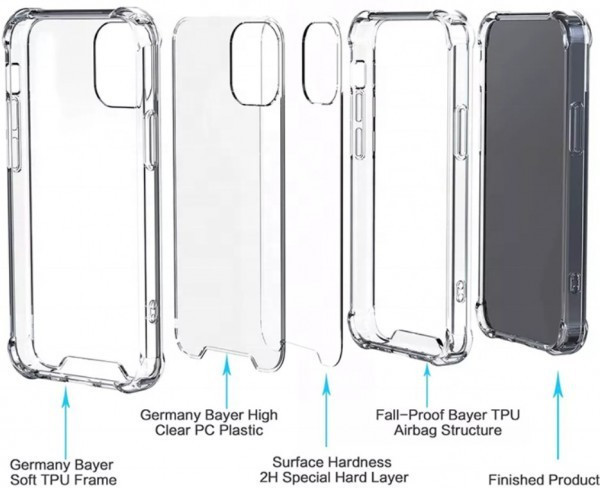 Iphone MCTT3-IPH 14 * Futrola hardcase silicone providna (189) - Слика 3