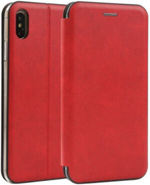 MCLF11-SAMSUNG A33 5G * Futrola Leather FLIP Red (289)