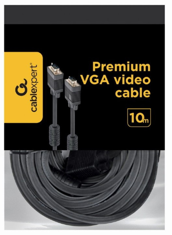 CC-PPVGA-10M-B Gembird VGA to VGA kabl black 10m - Слика 4