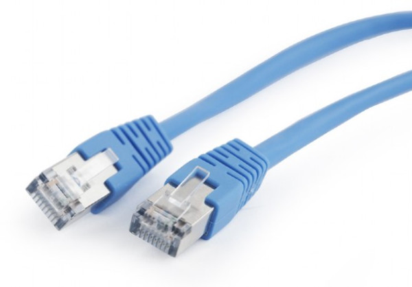 PP22-0.5M/B Gembird Mrezni kabl FTP Cat5e Patch cord, 0.5m blue - Слика 2