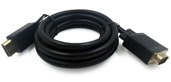 CCP-DPM-VGAM-6 Gembird DisplayPort to VGA adapter cable, black, 1.8 m - Слика 3