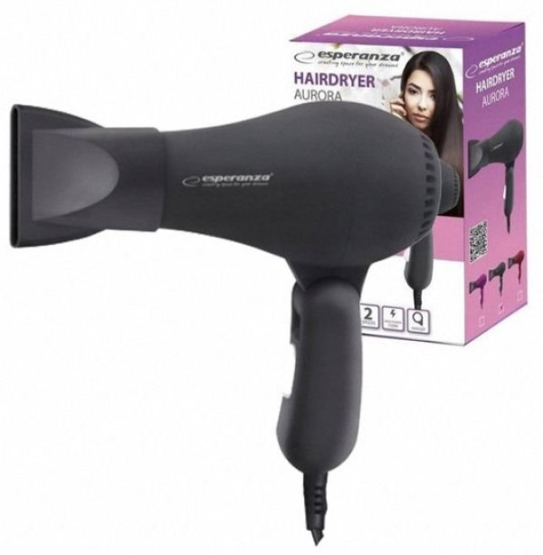 Esperansa Fen za kosu ESPERANZA EBH003K Crna - Слика 3